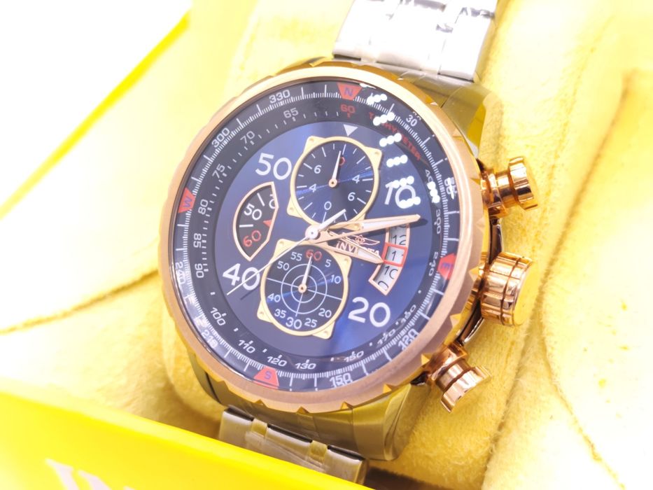 Invicta Aviator Chronograph 17203, Garantie 24 luni | #D88721