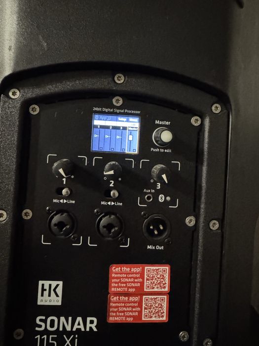 Hk audio sonar 115 xi active cu difuzoare b&c 15”