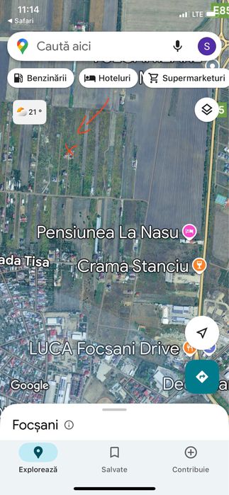 Teren- Zona de Nord.”Obor”intravilan,strada Zabala “30“36”€ mp”