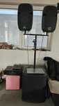 Set sistem audio subwoofer turbosound