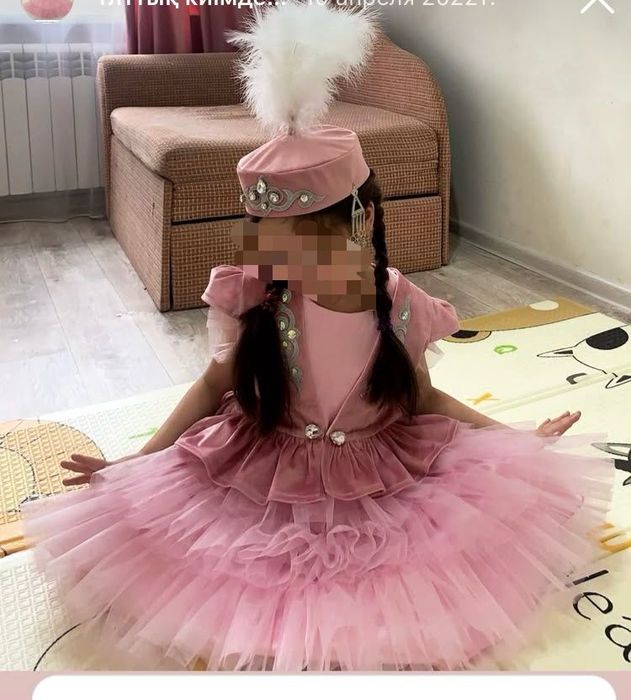 Казахское платье полный комплект.Ручная работа