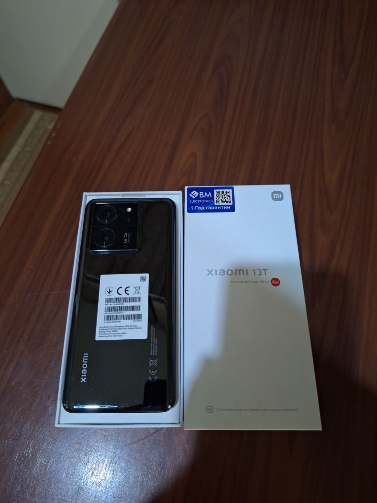 Смартфон Xiaomi 13T 8+8/256GB 5G Black за 280 у.е!