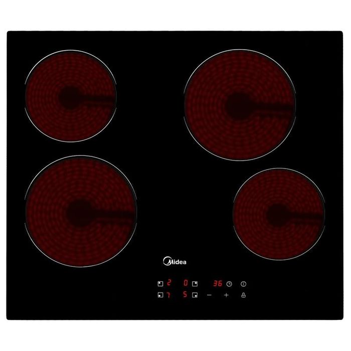 НОВАЯ варочная поверхность от Midea (MCH-B641C), с установкой