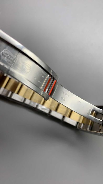rolex datejust 41mm bi-color smooth