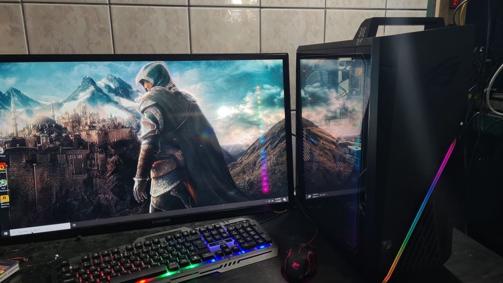 Unitate PC Gaming i5 6402 video 4GB RX 570 16GB RAM SSD