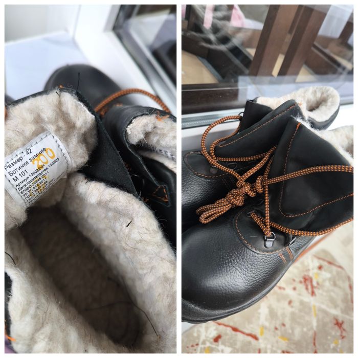 Ботинки зимние мужские