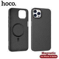 Iphone 14 PRO / PRO MAX  - Husa HOCO Ultra Slim Carbon Magsafe Inside