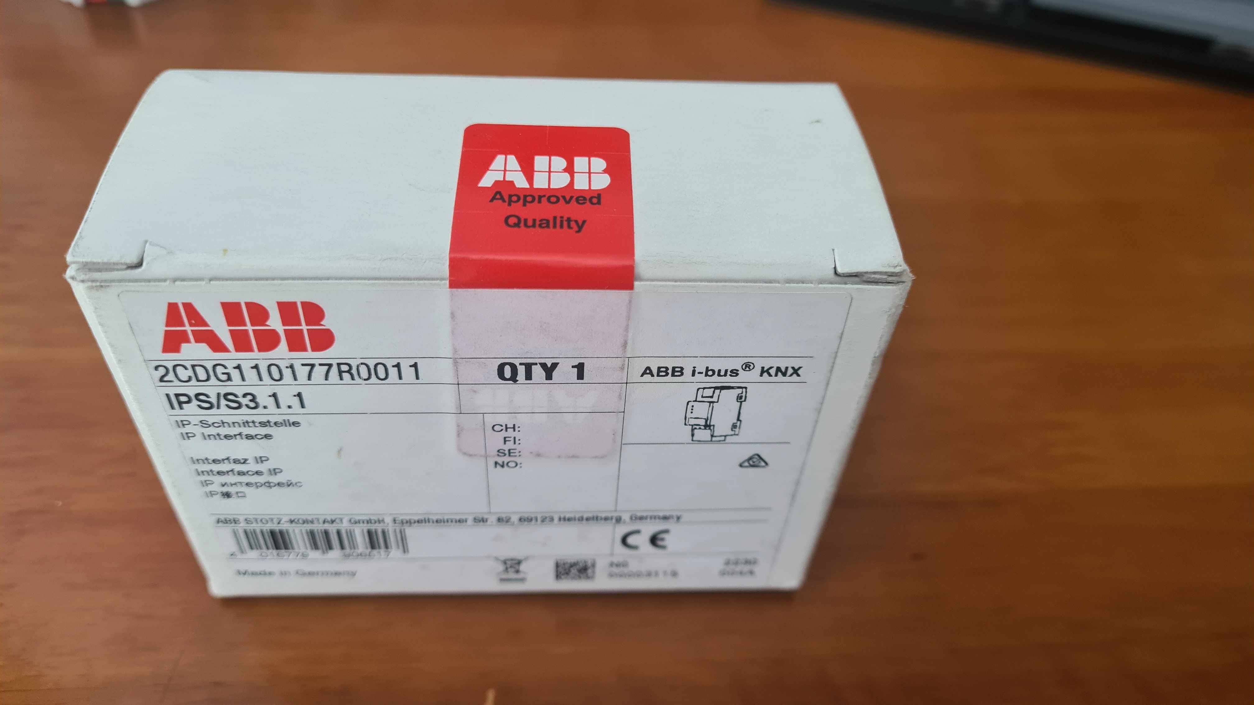 Knx ip интерфейс ABB Ips/s3.1.1