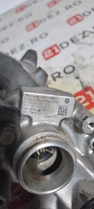 Turbo 1.4 TSI 122cp cod motor CAX , cod turbo: 03c145702C