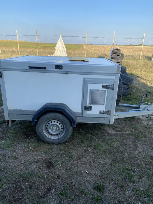 Remorca transport caini