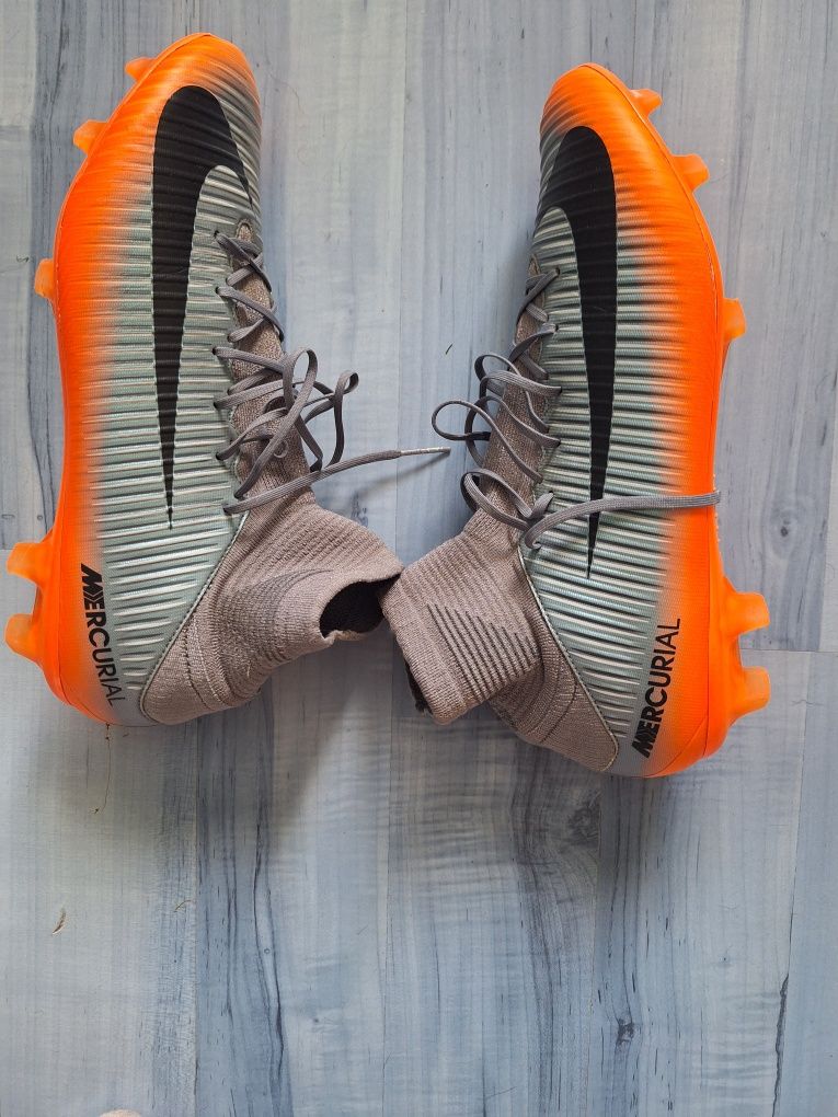 Nike Mercurial Superfly V CR7 Chapter 4 FG - Cool Grey/Orange