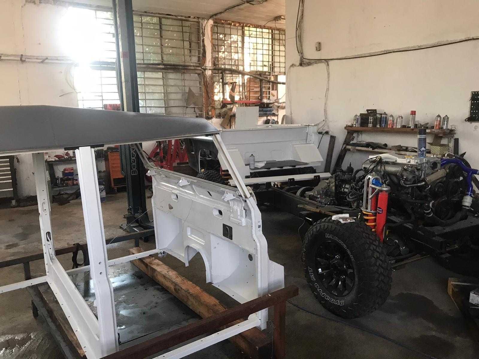 Land Rover Defender 2005, fully renovated over a 3-year project