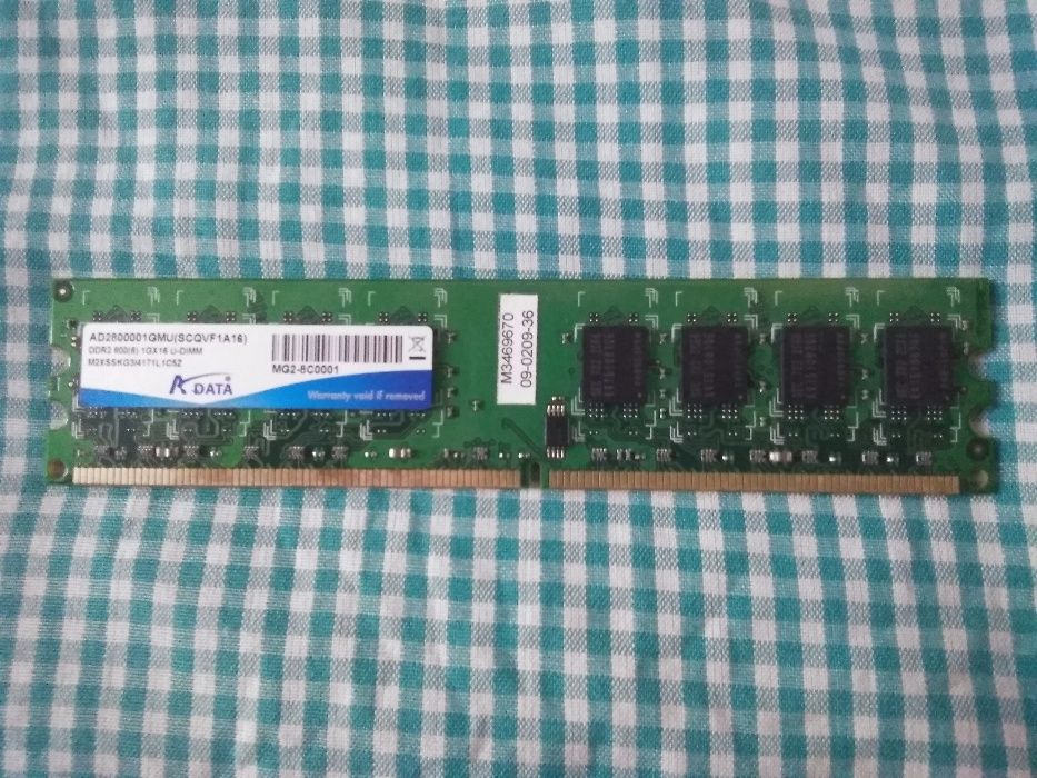 Рам памет Аdata (1Gb DDR2 800Mhz 240pin) 1ГБ ДДР2