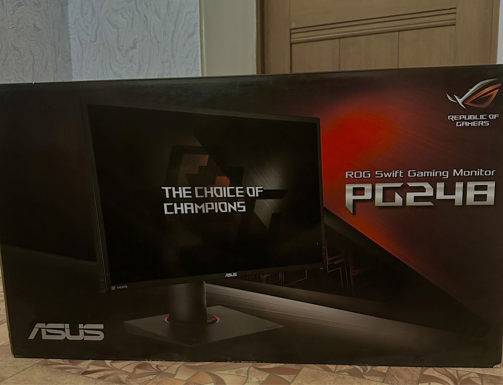 Монитор ASUS TFT 24 дюйма PG248Q 180Hz