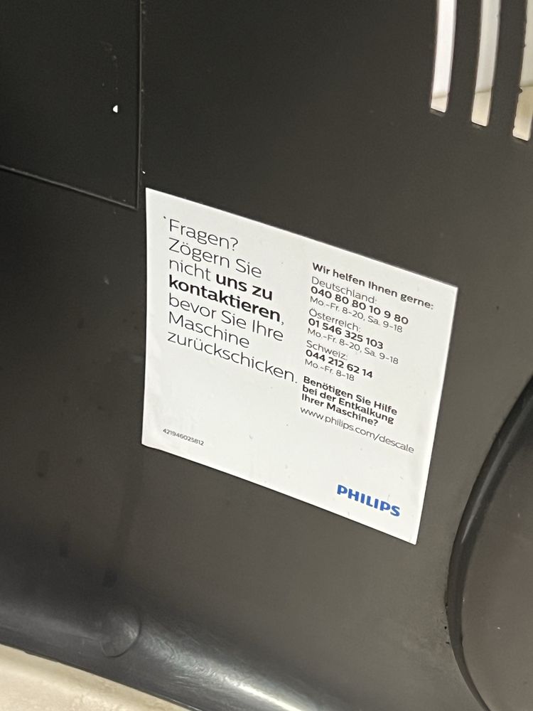 Кафемашина кафе автомат Philips Easy cappuccino с гаранция