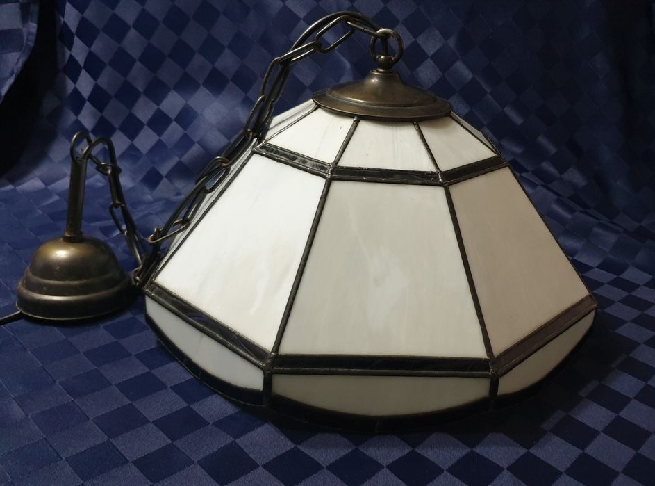 Голям  осмоъгълен полилей тип " Тифани