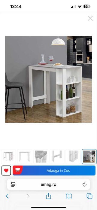 1xMasa + 2xScaune BAR (noi!)