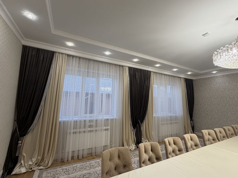 Продам комплект штор и тюль