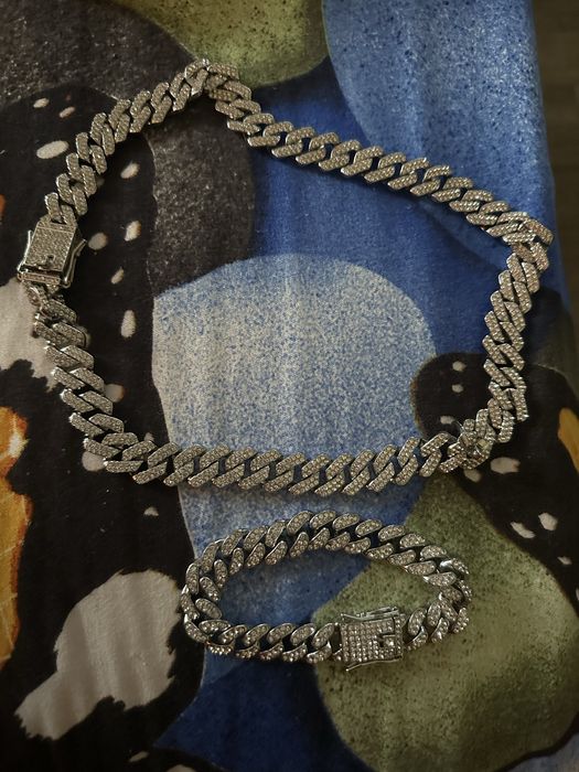 Vand set bratara si lant cuban