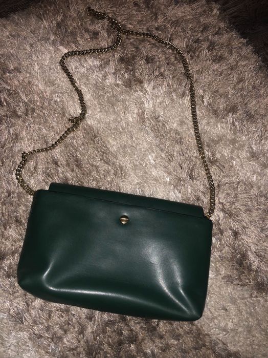 Geanta Zara lanț auriu