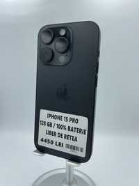 iPhone 15 Pro 128GB/100% Baterie #28911