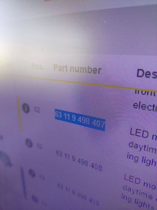 Ornament Prag M Interior fata bmw seria 7 g 11 g 12 luninat