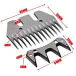 Set Cutit+Pieptan cutite pentru masina de tuns Oi