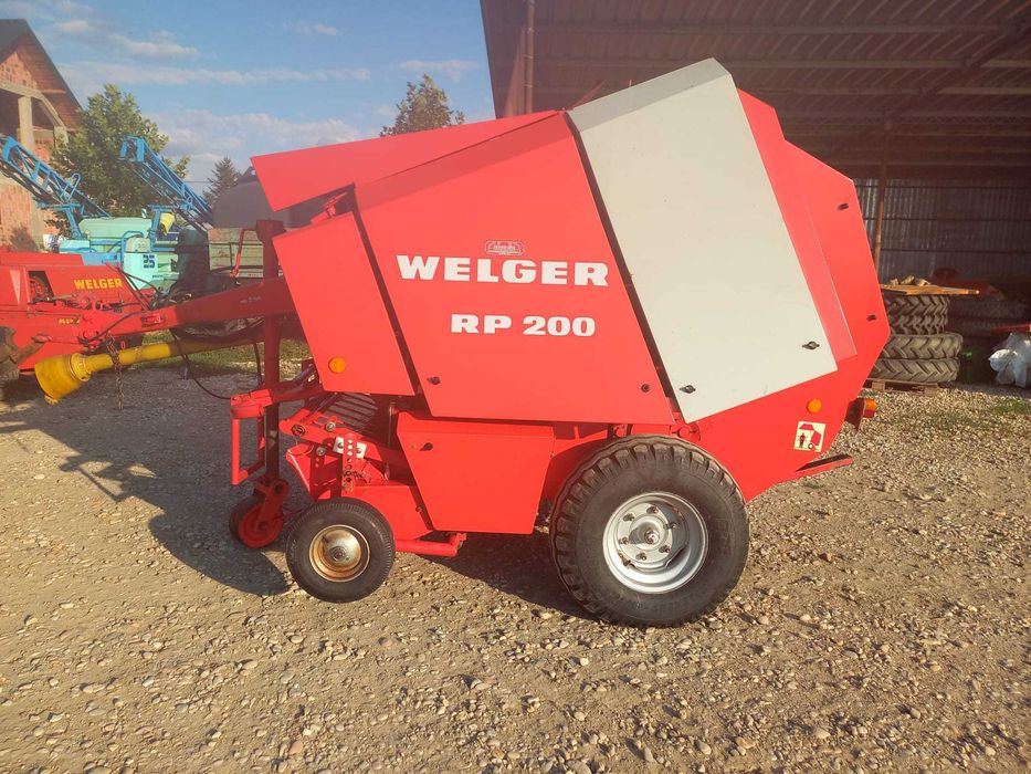 Presa de baloti balotiera Welger RP 200