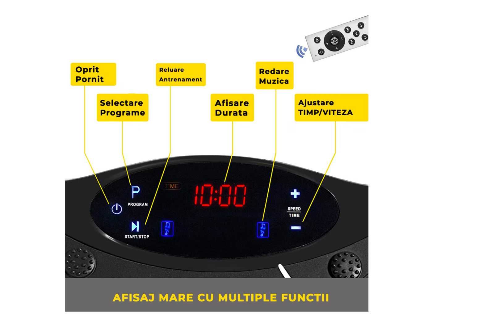 Aparat vibromasaj Progressive Ultrafit Pulse-R,nou si neutilizat,negru