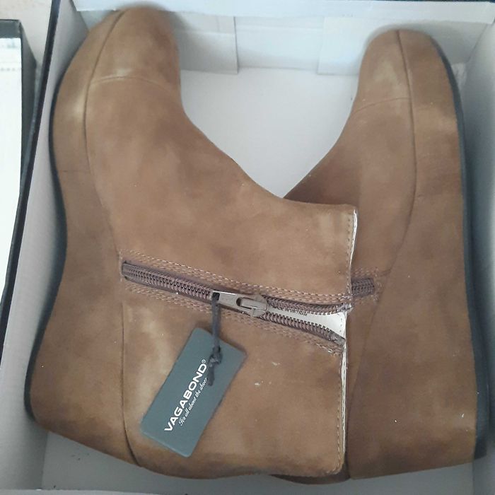 н.39 VAGABOND Leather Boots