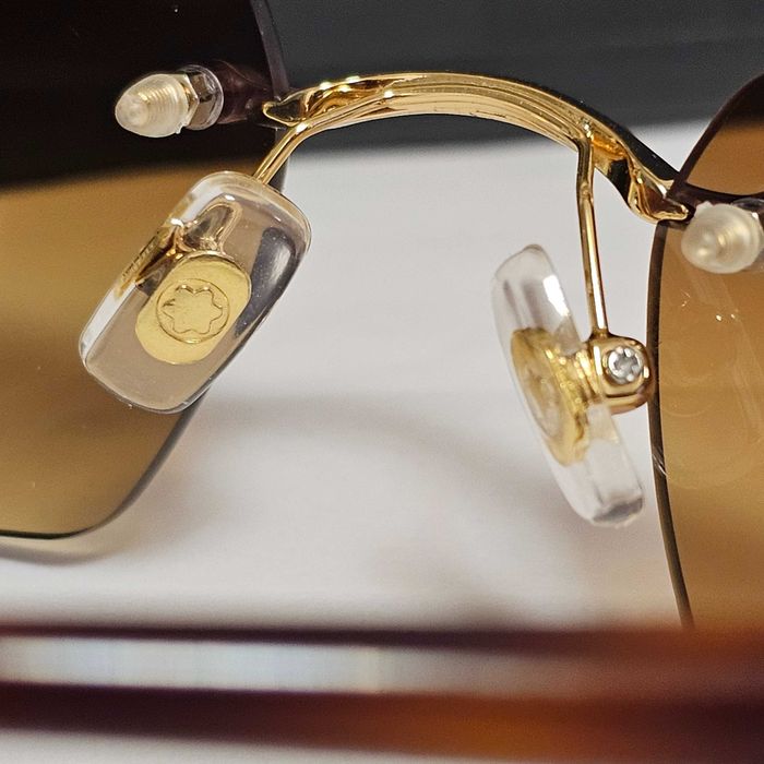Ochelari de soare semitransparenti Montblanc