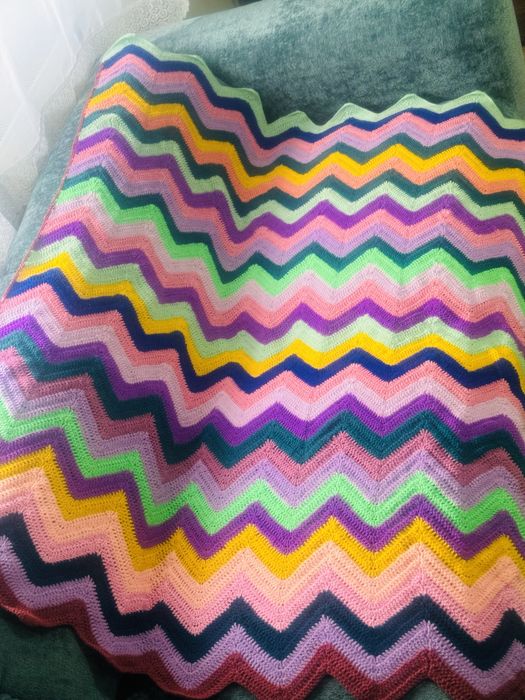 Cuvertura realizata manual 115*145 cm