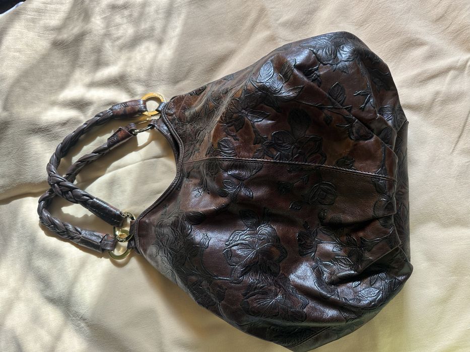 Geanta din piele naturala Hobo Mimi de la Cuoieria Fiorentina, Italia