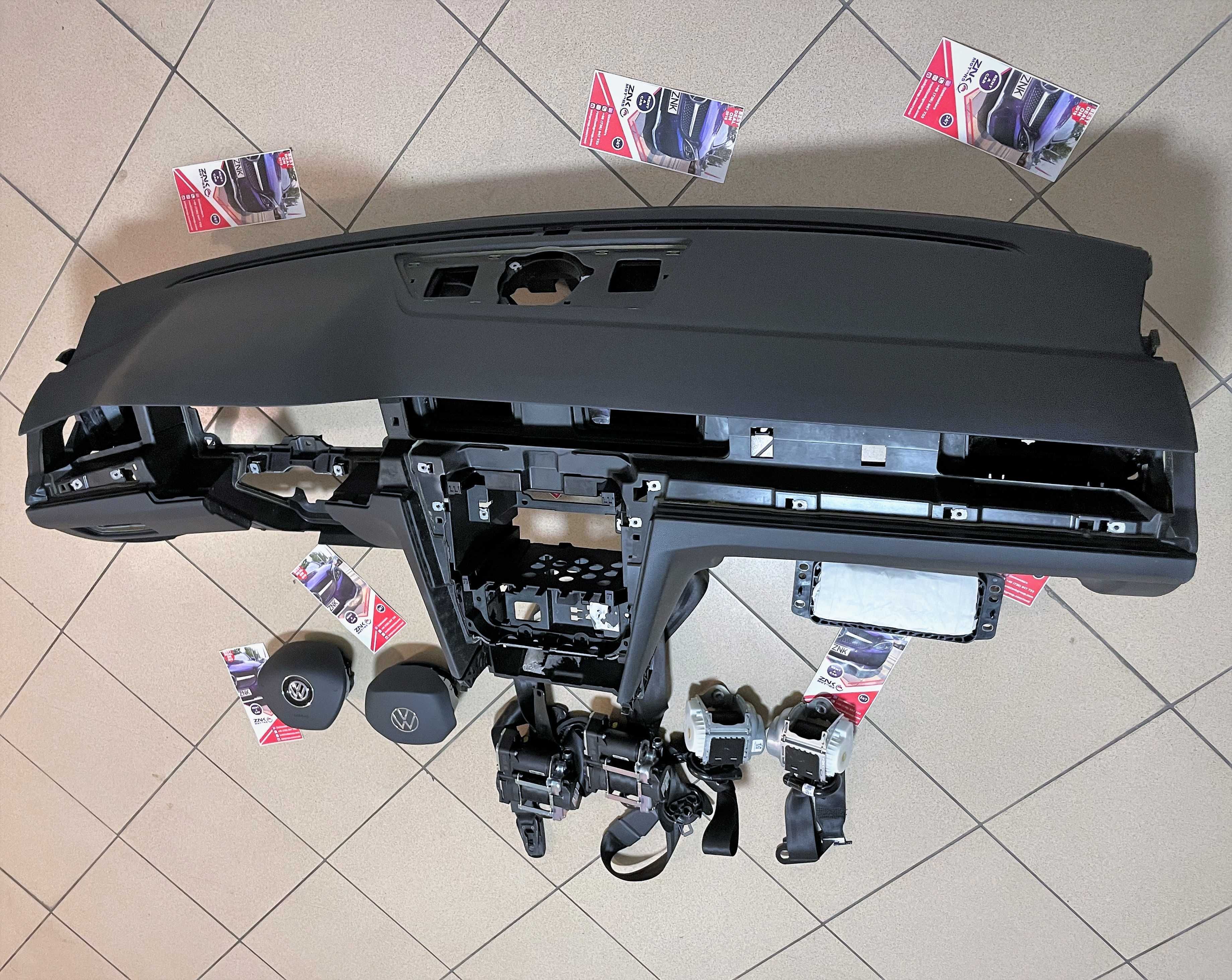 Volkswagen Passat B8 / Arteon - centuri siguranta fata - BEJ / Cream