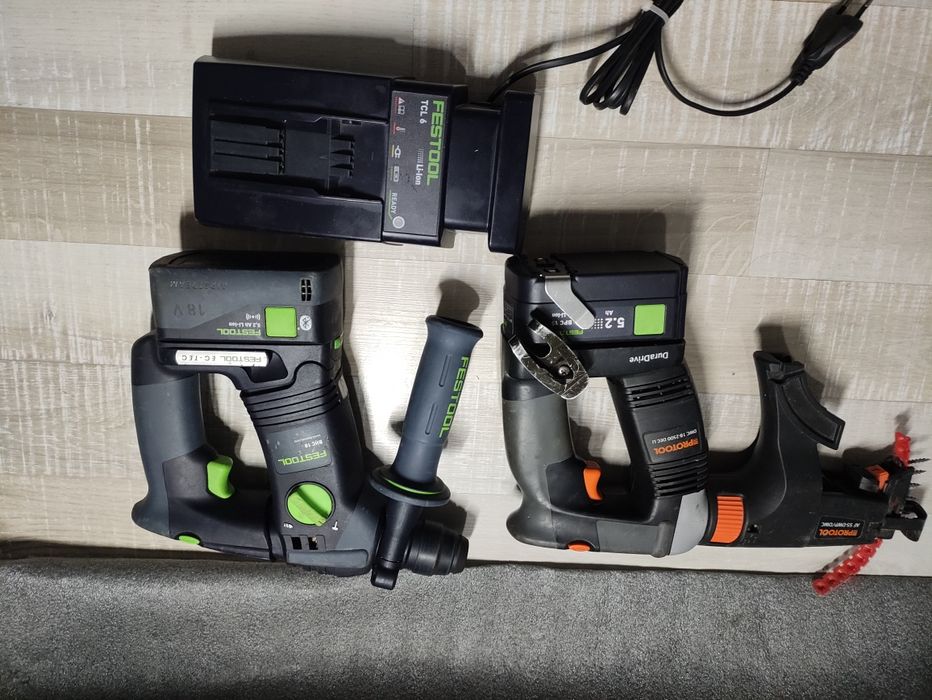 Rotopercutor Festool BHC 18 autofiletanta rigips Protool Festool DWC18