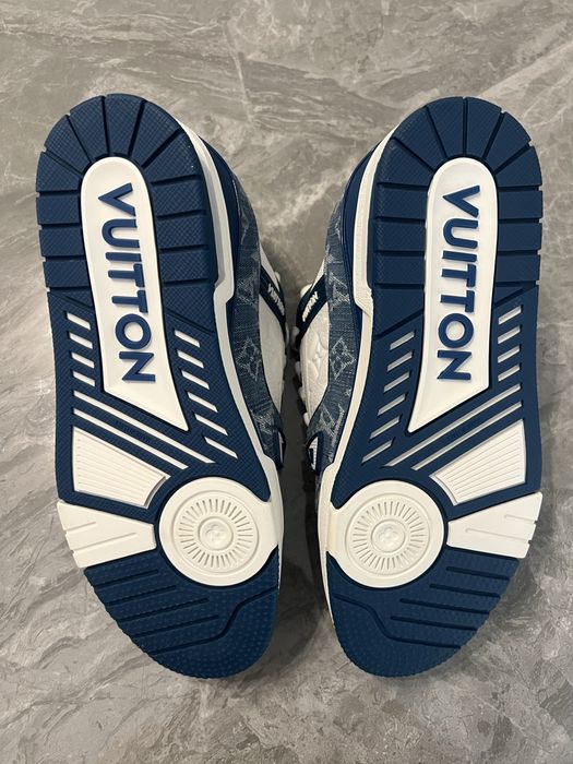 Adidasi Sneakers Louis Vuitton Denim Monogram