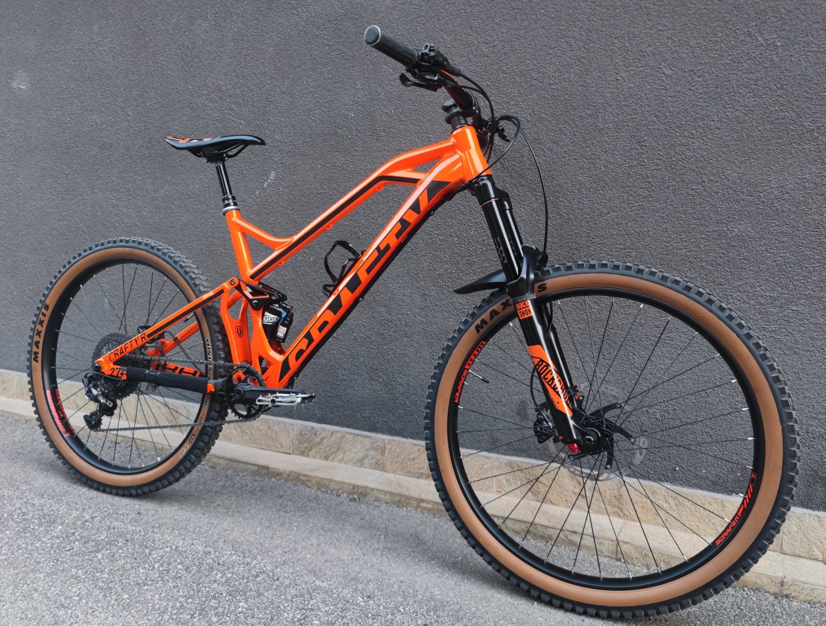 Алуминиев Велосипед 27.5 Mondraker Full Rock Shox 140mm  1x11 Sram X0
