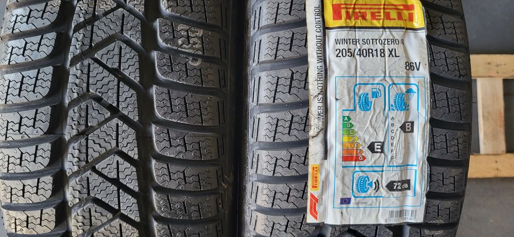 2 anvelope noi 205 40 18 pirelli sottozero 3