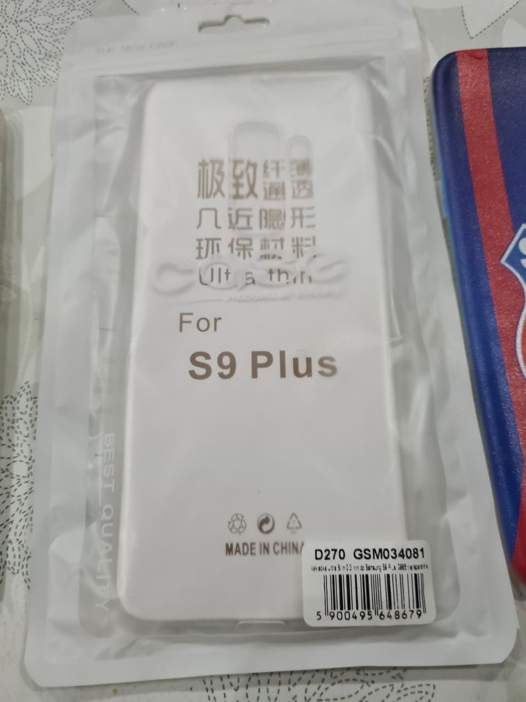 3 huse silicon pentru S9 Plus