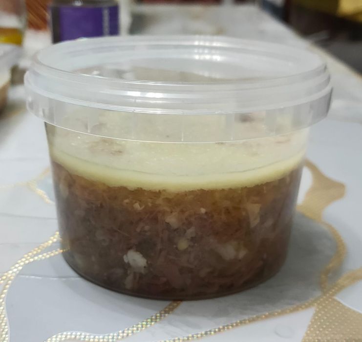 Каждый день свежие и вкусные домашние холодцы. Говяжие халяльные.