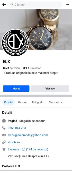 Ceas Original FOSSIL Încărcare Solară BQ2769