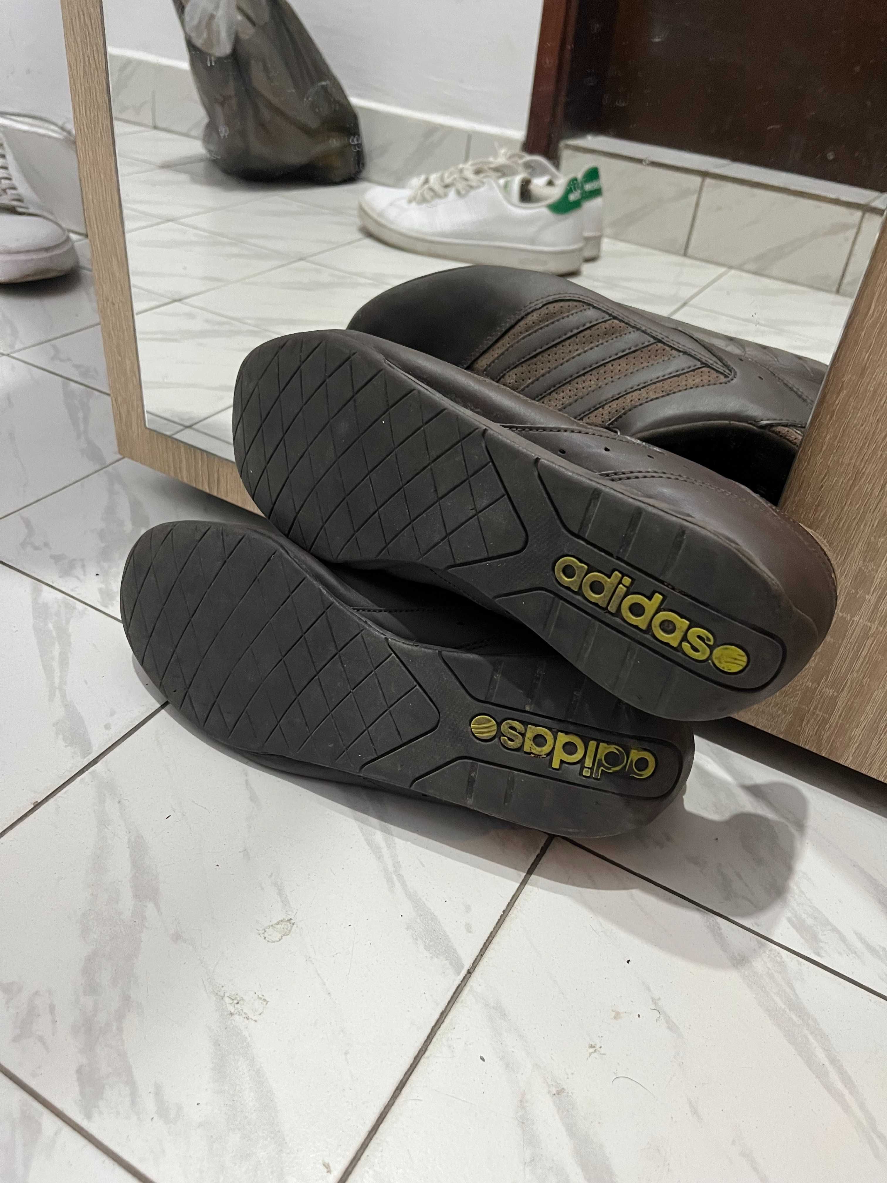 Кожени маратонки Adidas Neo 44 2/3