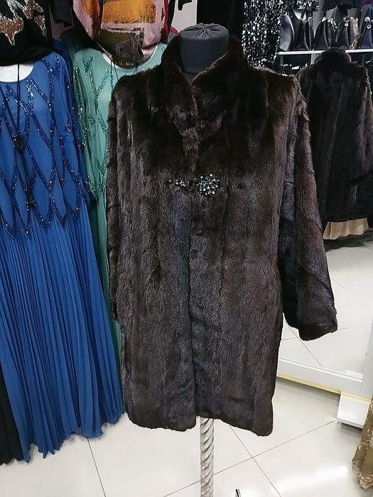 Норковая шуба новая