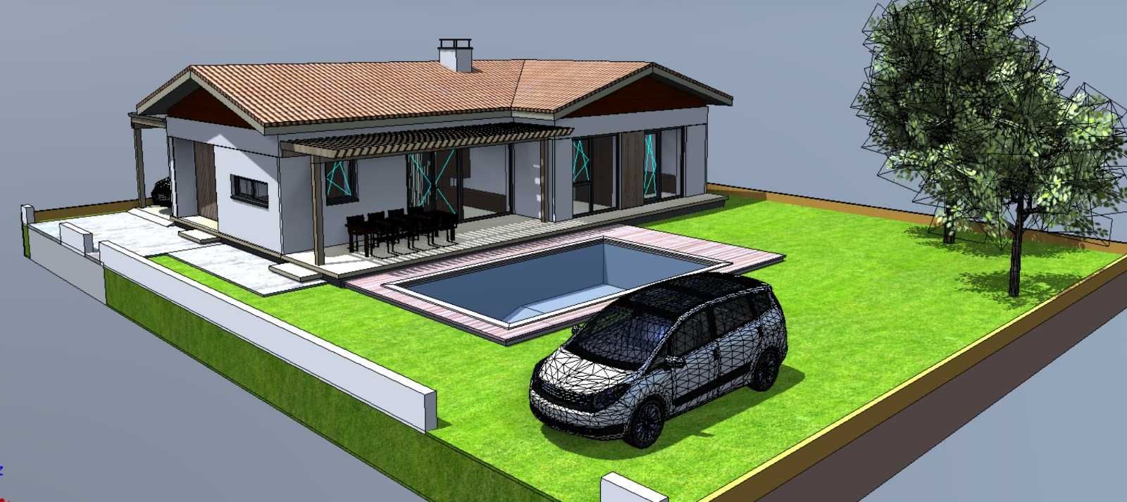 Vand Teren + Proiect + AC, 504 mp, intravilan, Bucov