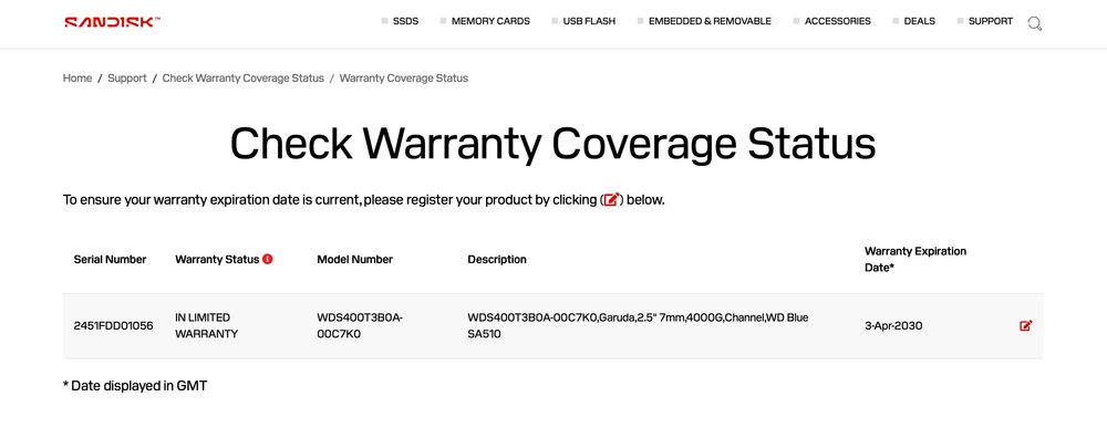 SSD WD 4TB - SA510 - Western Digital - Nou Sigilat Garantie - Original