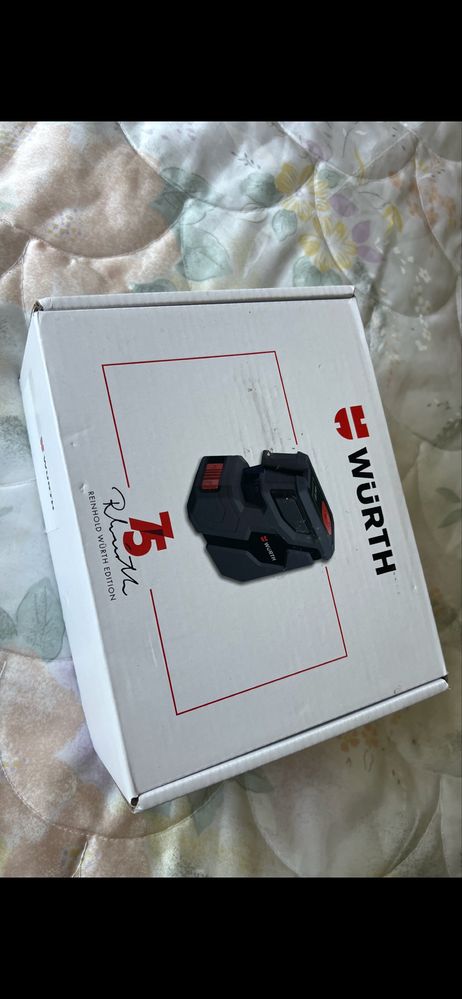 Линеен Лазерен нивелир CLL 24P, Würth, с зелен лъч