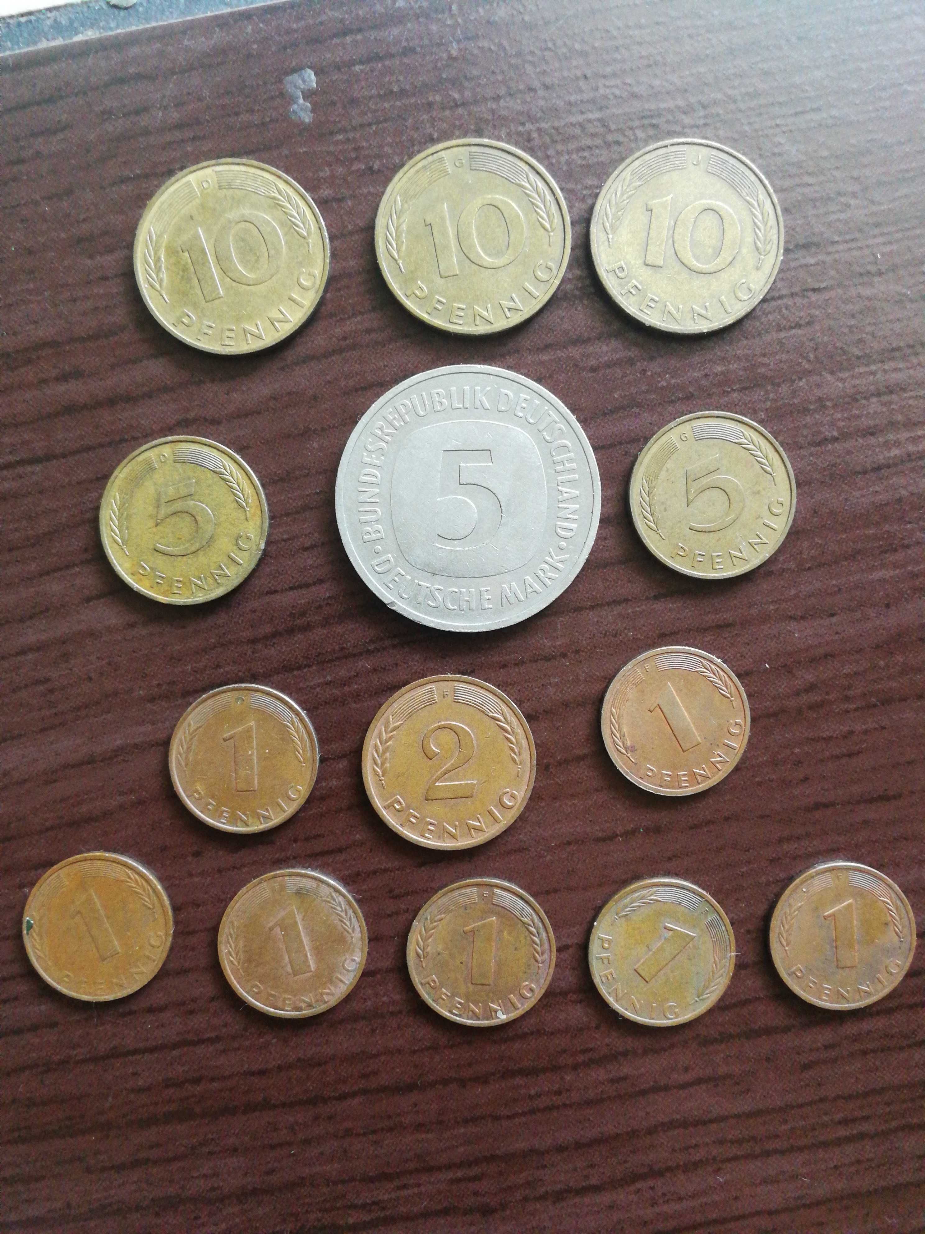Monede vechi mark, pfennig