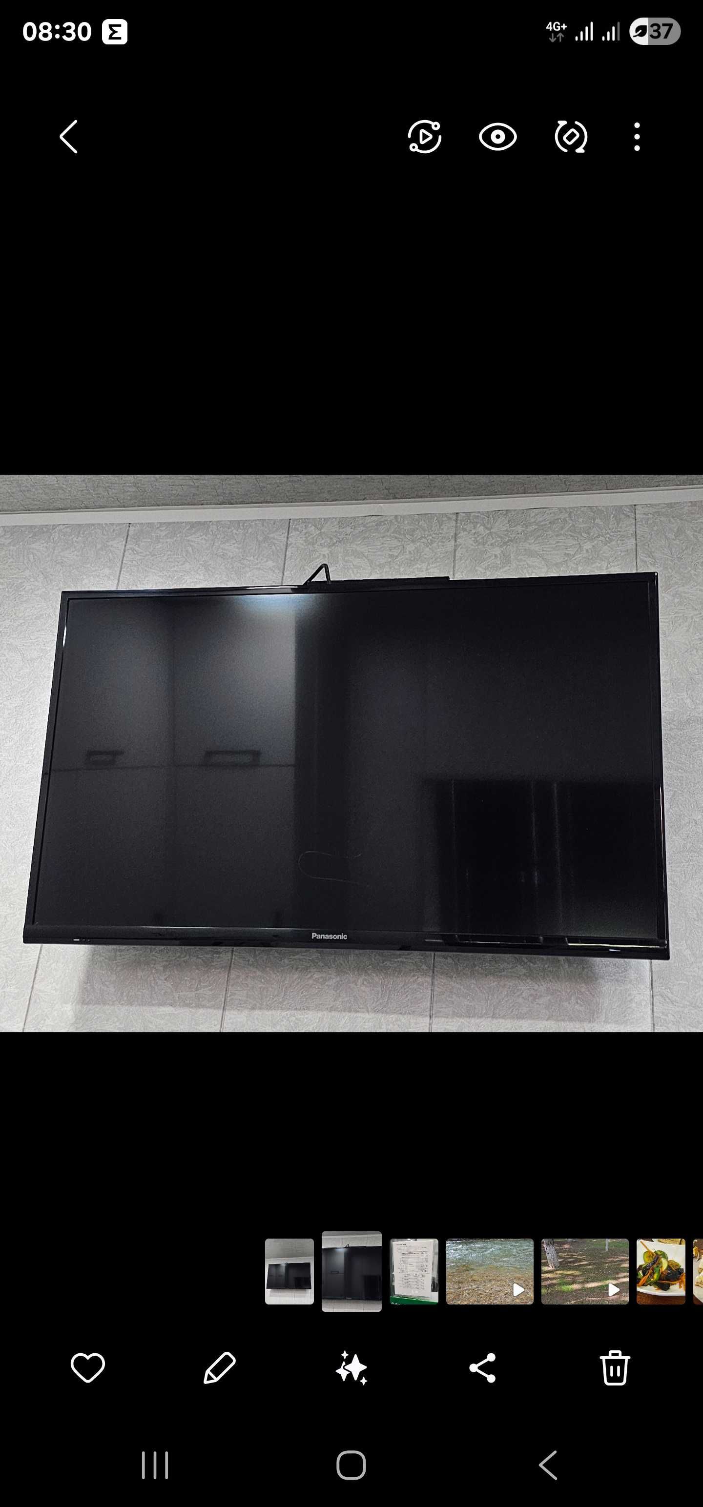 Продам телевизор panasonic 32 + ITV приставка