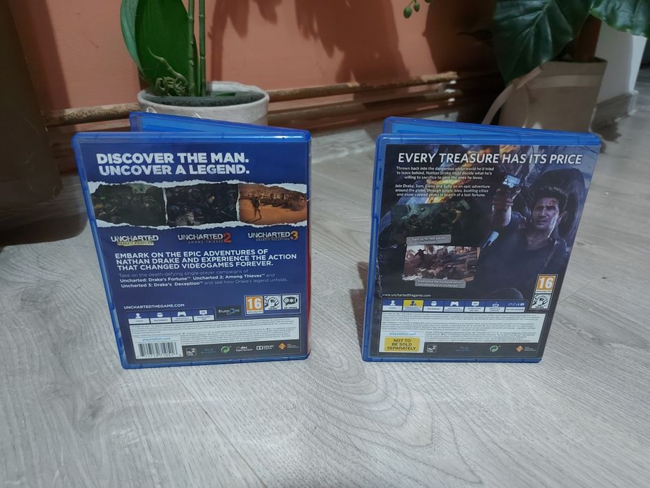 Pachet 4 Jocuri Uncharted 1,2,3,4 Playstation4, Playstation 5