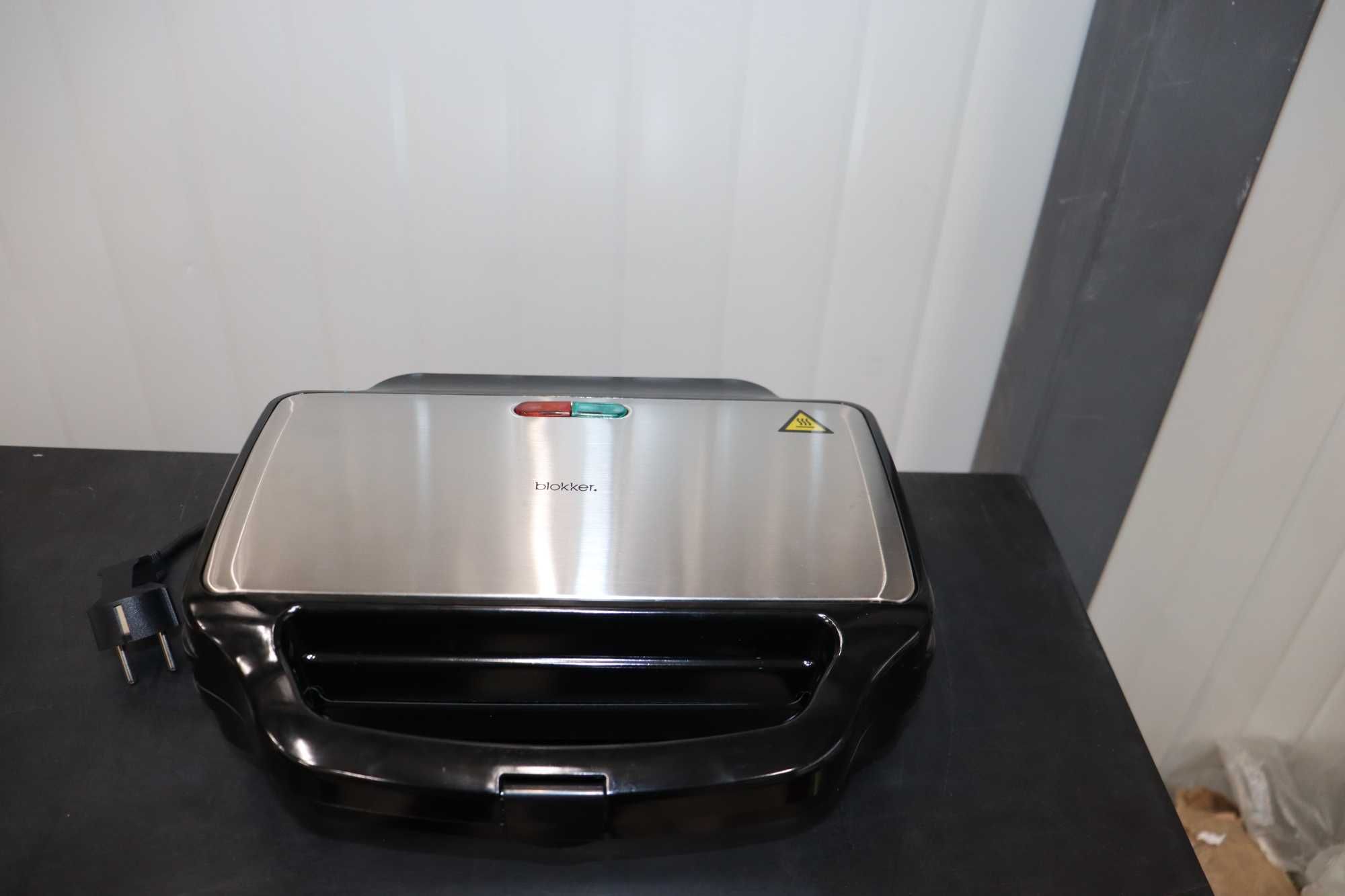 Blokker уред за сандвичи XL неръждаема стомана 900W